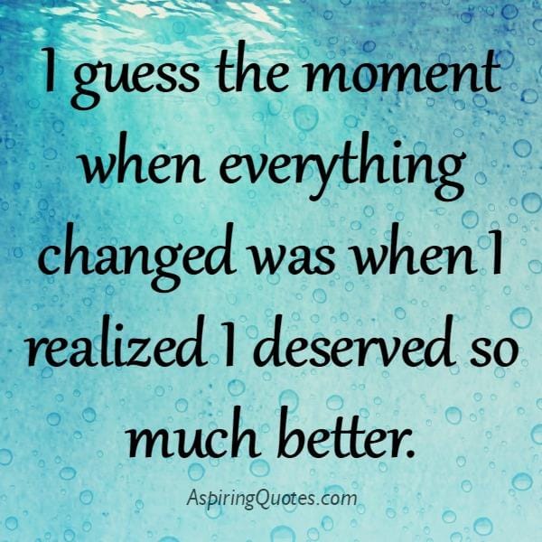The moment when everything changed